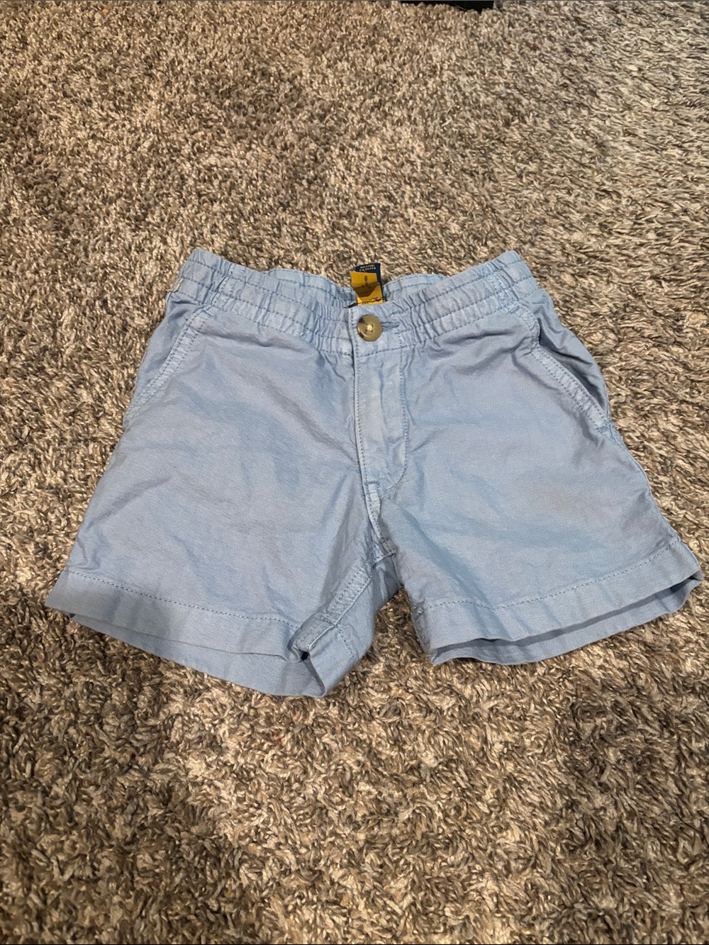Polo by Ralph Lauren Light Blue Kids Cotton Shorts